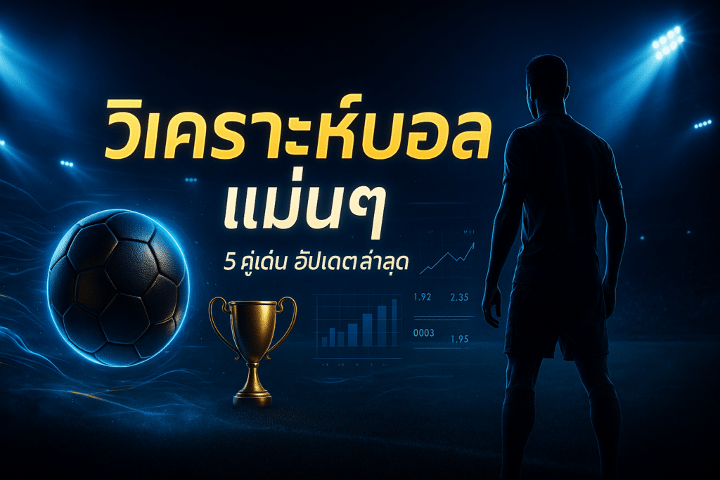 วิเคราะห์บอล แม่นๆ
