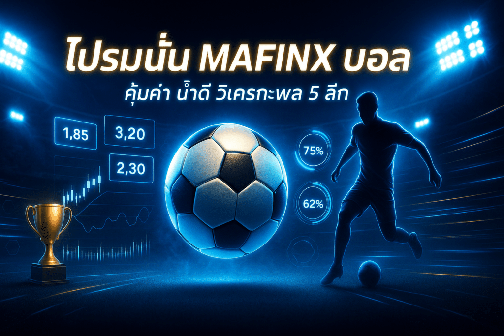 โปรโมชั่น MAFINX บอล
